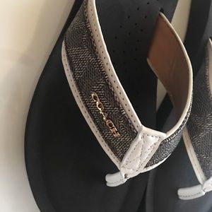 New Coach sandals